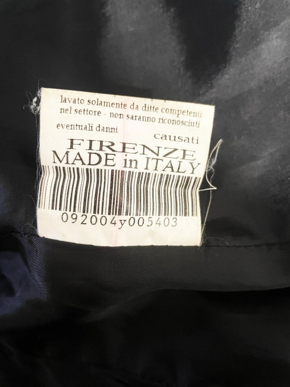 Mitici Anni 60 Vintage Black Genuine Italian Full Zipper Leather Jacket | Size S - Picture 10 of 12